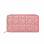 Dior - Lady Dior Voyageur Wallet - естествена агнешка кожа