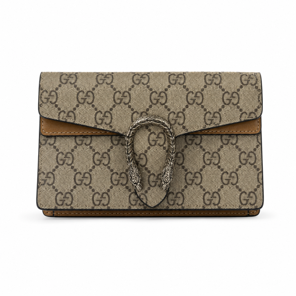 Дамска чанта - Gucci Dionysus GG Supreme Chain Wallet