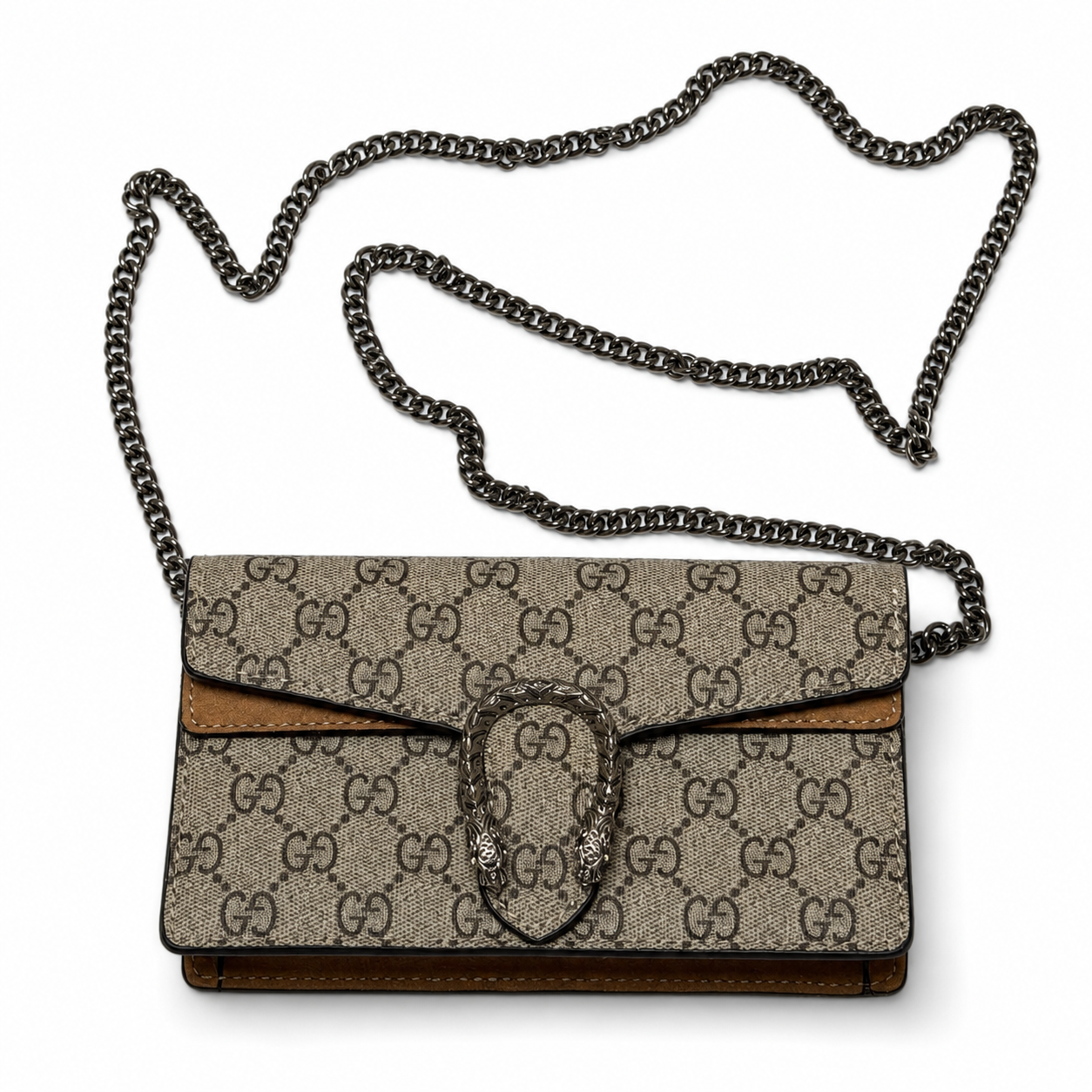 Дамска чанта - Gucci Dionysus GG Supreme Chain Wallet