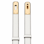Дамски колан - Hermes Kelly 18 Belt Gold with GHW Epsom - естествена кожа
