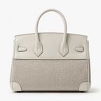 Дамска чанта - Hermès Birkin + Подарък Hermès Charm + Hermès Bag Scarf - естествена кожа