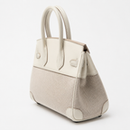 Дамска чанта - Hermès Birkin + Подарък Hermès Charm + Hermès Bag Scarf - естествена кожа