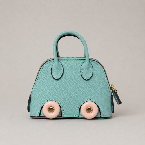 Аксесоар за дамска чанта - Hermès Bolide on Wheels charm / mini bag charm