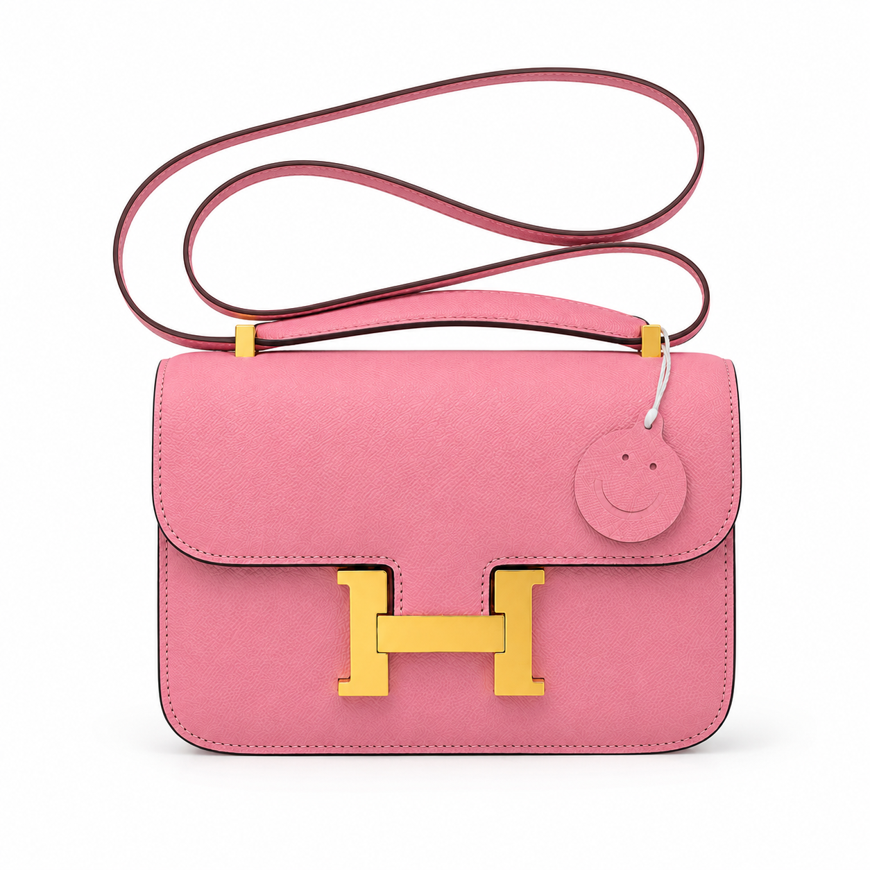 Дамска чанта -  Hermès Constance 24 - естествена кожа