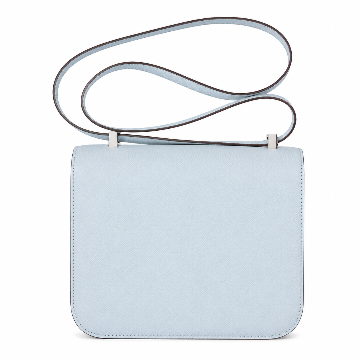 Дамска чанта - Hermès Constance 24 Pastel Blue - естествена кожа