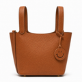Дамска чанта - Hermès Picotin Lock style brown leather tote bag 22 - естествена телешка кожа