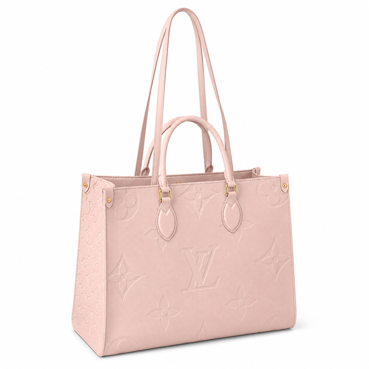 Дамска чанта - Louis Vuitton Onthego GM Monogram Empreinte leather - естествена телешка кожа