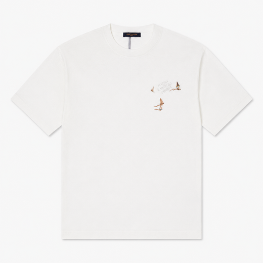 Тениска с бродерия - Louis Vuitton Oversized